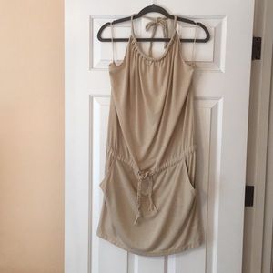 Halter dress swimsuit coverup szL